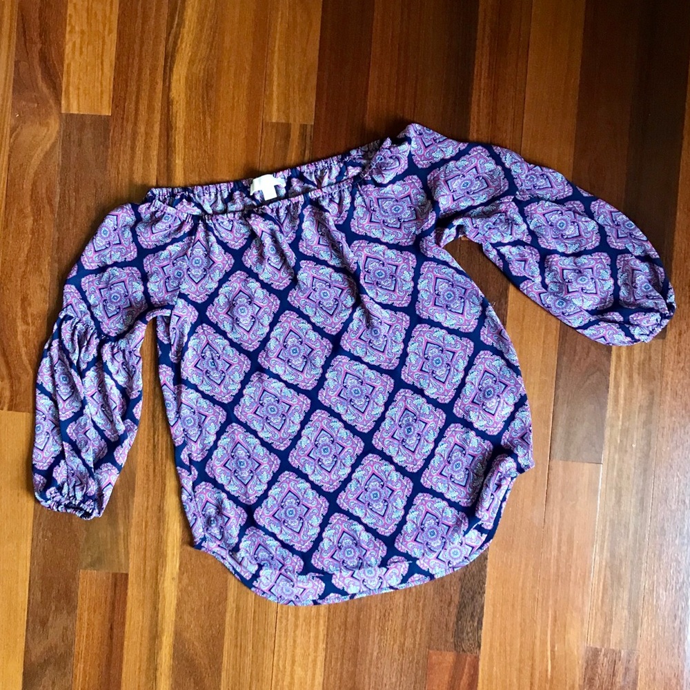 Michael Kors Boho Blouse Size Small - Picture 1 of 5